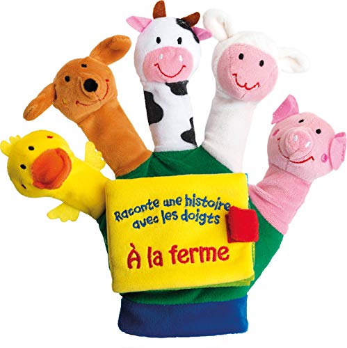 À la ferme - Livre Gant: Le livre-gant von QUATRE FLEUVES