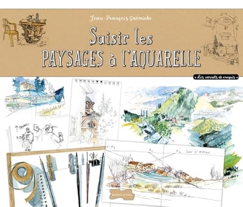 Saisir les paysages à l'aquarelle von DESSAIN TOLRA