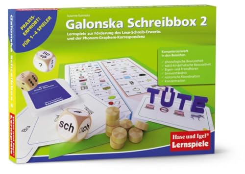 Galonska Schreibbox 2: Lernspiele zur Förderung des Lese-Schreib-Erwerbs und der Phonem-Graphem-Korrespondenz