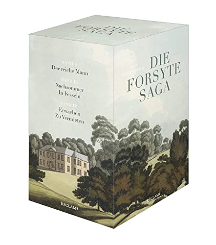 Die Forsyte Saga: Drei Bände im Schuber: Der reiche Mann | In Fesseln | Zu vermieten Die Forsyte Saga: Drei Bände im Schuber: Der reiche Mann | In Fesseln | Zu vermieten von Reclam Philipp Jun.
