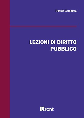 Lezioni di diritto pubblico von Kront