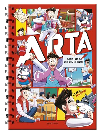 Arta Game - Agenda escolar 2024-2025: Con pasatiempos para niños y niñas (Lo más visto) von MONTENA