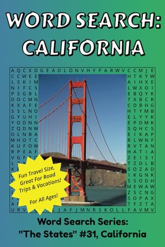 California Word Search: Discover The State of California in a Word Search Puzzle Book | Fun Size at 6x9 | Word Search Puzzle Book For All Ages California Word Search: Discover The State of California in a Word Search Puzzle Book | Fun Size at 6x9 | Word Search Puzzle Book For All Ages von Independently published