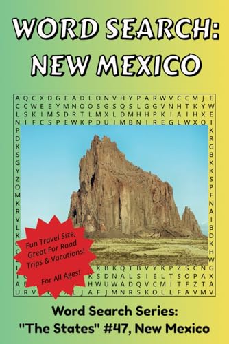 New Mexico Word Search Book: Discover The State of New Mexico in a Word Search Puzzle Book | Fun Size at 6x9 | Word Search Puzzle Book For All Ages New Mexico Word Search Book: Discover The State of New Mexico in a Word Search Puzzle Book | Fun Size at 6x9 | Word Search Puzzle Book For All Ages von Independently published