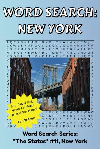 New York Word Search: Discover The State of New York in a Word Search Puzzle Book | Fun Size at 6x9 | Word Search Puzzle Book For All Ages New York Word Search: Discover The State of New York in a Word Search Puzzle Book | Fun Size at 6x9 | Word Search Puzzle Book For All Ages von Independently published