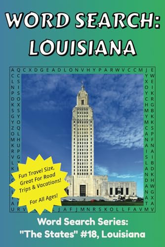 Word Search Louisiana: Discover The State of Louisiana in a Word Search Puzzle Book | Fun Size at 6x9 | Word Search Puzzle Book For All Ages Word Search Louisiana: Discover The State of Louisiana in a Word Search Puzzle Book | Fun Size at 6x9 | Word Search Puzzle Book For All Ages von Independently published