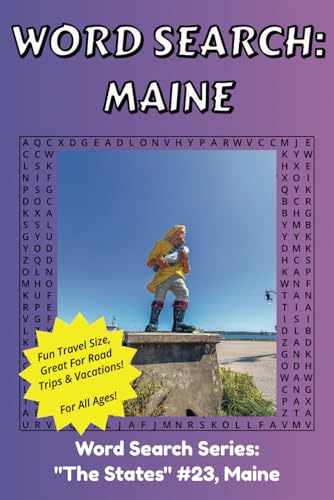 Word Search Maine: Discover The State of Maine in a Word Search Puzzle Book | Fun Size at 6x9 | Word Search Puzzle Book For All Ages Word Search Maine: Discover The State of Maine in a Word Search Puzzle Book | Fun Size at 6x9 | Word Search Puzzle Book For All Ages von Independently published