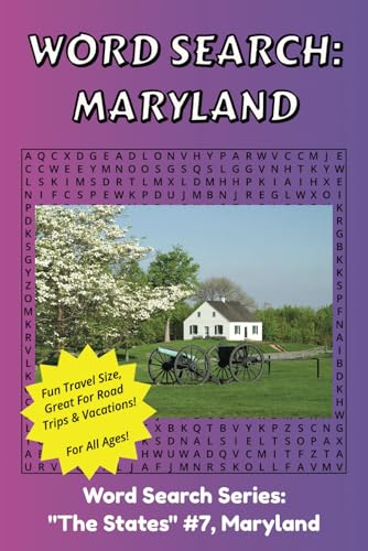 Word Search Maryland: Discover The State of Maryland in a Word Search Puzzle Book | Fun Size at 6x9 | Word Search Puzzle Book For All Ages Word Search Maryland: Discover The State of Maryland in a Word Search Puzzle Book | Fun Size at 6x9 | Word Search Puzzle Book For All Ages von Independently published