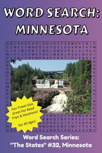 Word Search Minnesota: Discover The State of Minnesota in a Word Search Puzzle Book | Fun Size at 6x9 | Word Search Puzzle Book For All Ages Word Search Minnesota: Discover The State of Minnesota in a Word Search Puzzle Book | Fun Size at 6x9 | Word Search Puzzle Book For All Ages von Independently published