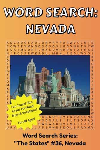 Word Search Nevada: Discover The State of Nevada in a Word Search Puzzle Book | Fun Size at 6x9 | Word Search Puzzle Book For All Ages Word Search Nevada: Discover The State of Nevada in a Word Search Puzzle Book | Fun Size at 6x9 | Word Search Puzzle Book For All Ages von Independently published