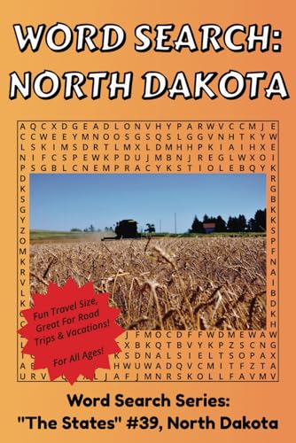 Word Search North Dakota: Discover The State of North Dakota in a Word Search Puzzle Book | Fun Size at 6x9 | Word Search Puzzle Book For All Ages Word Search North Dakota: Discover The State of North Dakota in a Word Search Puzzle Book | Fun Size at 6x9 | Word Search Puzzle Book For All Ages von Independently published
