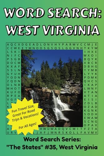 Word Search West Virginia: Discover The State of West Virginia in a Word Search Puzzle Book | Fun Size at 6x9 | Word Search Puzzle Book For All Ages Word Search West Virginia: Discover The State of West Virginia in a Word Search Puzzle Book | Fun Size at 6x9 | Word Search Puzzle Book For All Ages von Independently published