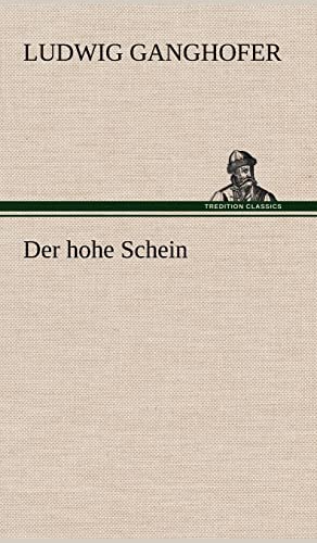 Der hohe Schein Der hohe Schein von tredition