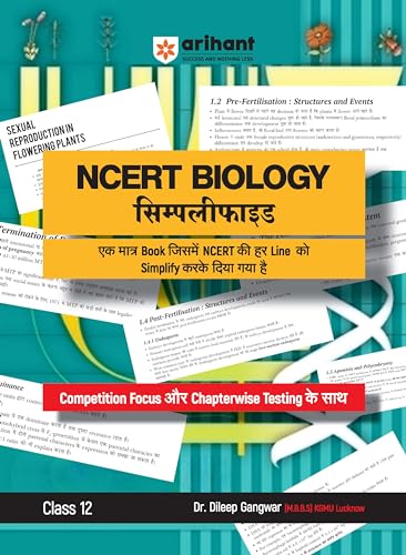 Arihant NCERT BIOLOGY Simplified Class 12th von Arihant Publication India Limited