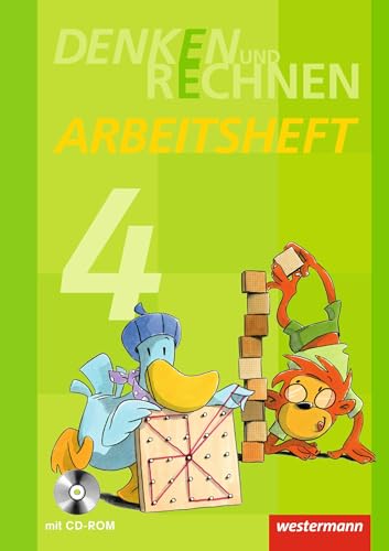 Denken und Rechnen - Ausgabe 2013 für Grundschulen in den östlichen Bundesländern: Arbeitsheft 4 mit CD-ROM von Westermann