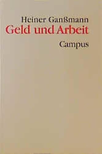 Geld und Arbeit: Wirtschaftsoziologische Grundlagen einer Theorie der modernen Gesellschaft (Theorie und Gesellschaft)