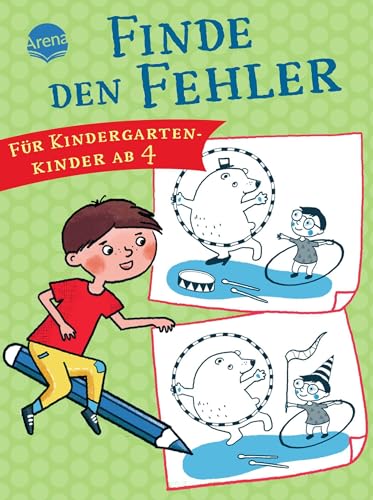 Finde den Fehler. Für Kindergartenkinder ab 4: Rätselspaß mit Fehler-Such-Bildern