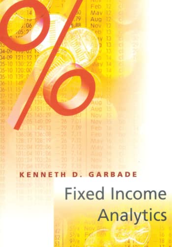 Fixed Income Analytics (The MIT Press)