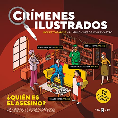 Crímenes ilustrados - ¿Quién es el asesino?: Resuelve este y otros once casos examinando la escena del crimen (Obras diversas) von PLAZA & JANES