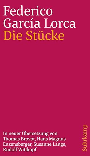 Die Stücke: In neuer Übersetzung von Suhrkamp Verlag AG