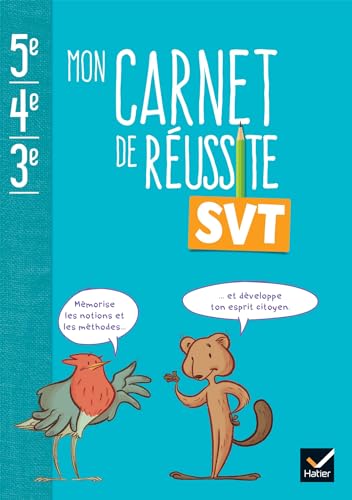 Mon carnet de réussite SVT 5e 4e 3e - Ed 2024 - Carnet élève: Sciences de la vie et de la Terre Mon carnet de réussite SVT 5e 4e 3e - Ed 2024 - Carnet élève: Sciences de la vie et de la Terre von HATIER