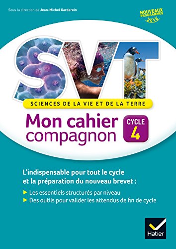 SVT cycle 4 éd. 2016 Mon cahier compagnon - Cahier de l'élève von HATIER