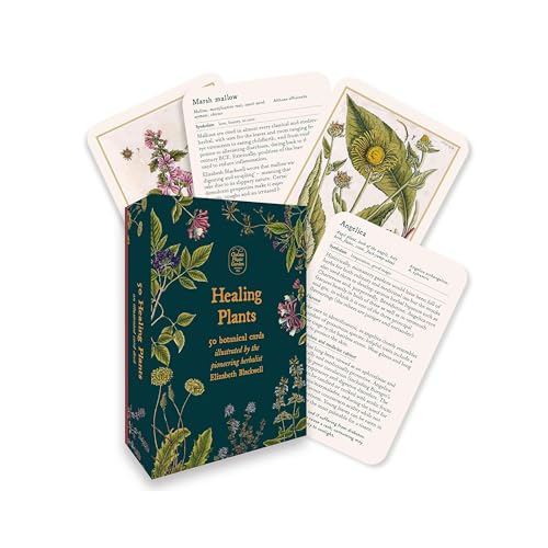 Healing Plants - A Botanical Card Deck: 50 botanical cards illustrated by the pioneering herbalist Elizabeth Blackwell