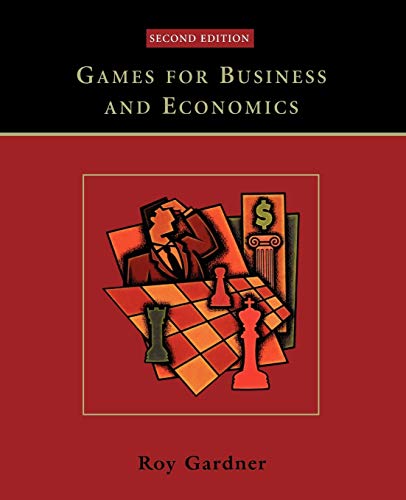 Games Business Economics 2e von Wiley
