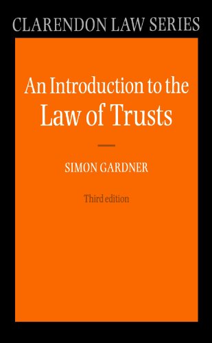 An Introduction To The Law Of Trusts (Clarendon Law) von Oxford University Press
