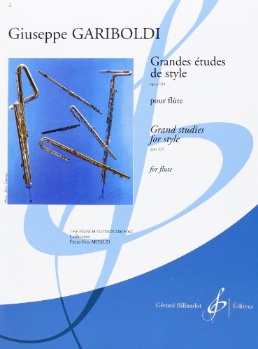 Grandes Etudes de Style Opus 134 pour flûte