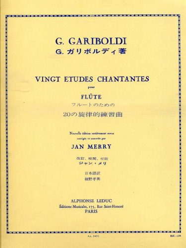 Vingt Etudes Chantantes pour Flute, op. 88