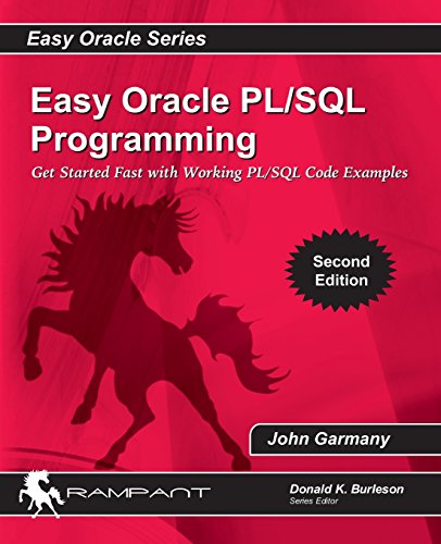Easy Oracle PLSQL Programming: Get Started Fast with Working PL/SQL Code Examples (Easy Oracle Series, Band 8) von Rampant Techpress