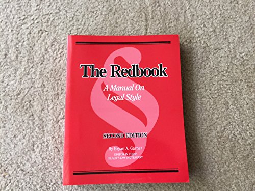 The Redbook: A Manual on Legal Style