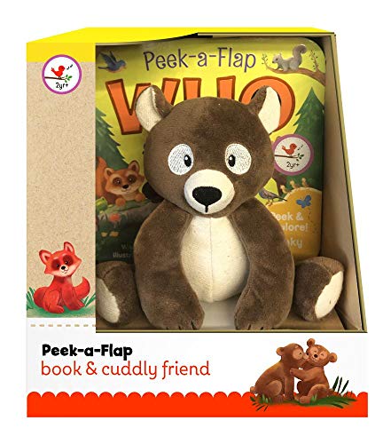 Who Gift Set [With Plush Toy]: Peek & Explore Chunky Flaps (Book and Cuddly Plush Toy Friend)