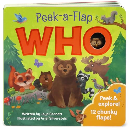 Who: Peek a Flap Childrens Board Book