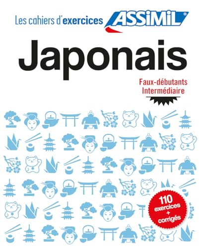 Cahier d'exercices Japonais - faux-débutants/intermédiaire