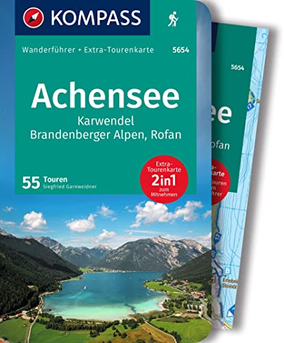 KOMPASS Wanderführer Achensee, Karwendel, Brandenberger Alpen, Rofan, 50 Touren mit Extra-Tourenkarte: GPS-Daten zum Download KOMPASS Wanderführer Achensee, Karwendel, Brandenberger Alpen, Rofan, 50 Touren mit Extra-Tourenkarte: GPS-Daten zum Download