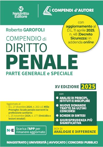 Compendio di diritto penale. Parte generale e speciale von Neldiritto Editore