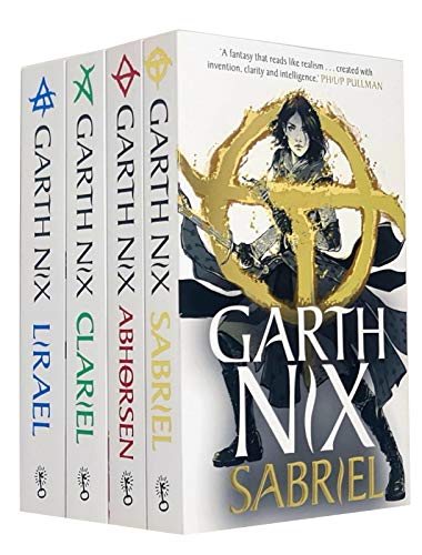 Garth Nix Old Kingdom Series 4 Books Collection Set (Sabriel, Lirael, Abhorsen, Clariel)
