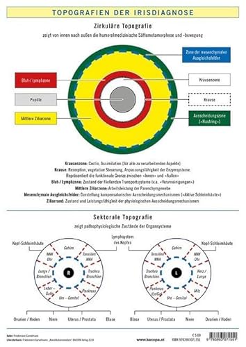 Topografien der Irisdiagnose