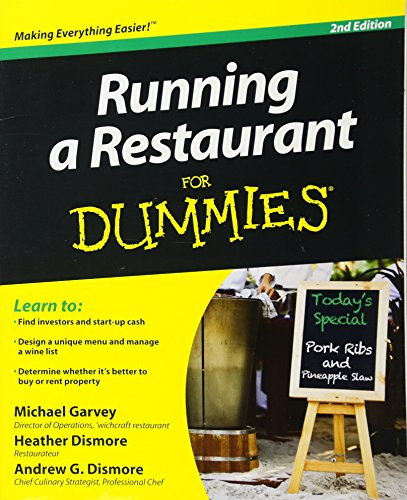Running A Restaurant Fd 2E.: Second Edition (For Dummies)
