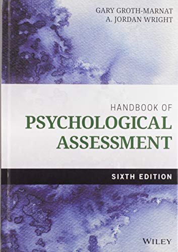 Handbook of Psychological Assessment von Wiley