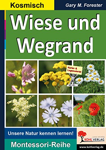 Wiese und Wegrand: 48-teiliger Lesestern (Montessori-Reihe: Lern- und Legematerial) von KOHL VERLAG Der Verlag mit dem Baum