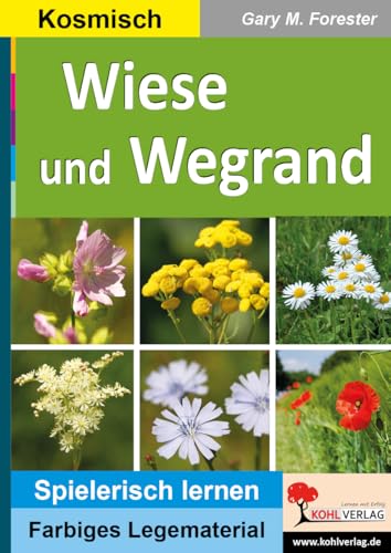 Wiese und Wegrand: 48-teiliger Lesestern (Montessori-Reihe: Lern- und Legematerial) von KOHL VERLAG Der Verlag mit dem Baum