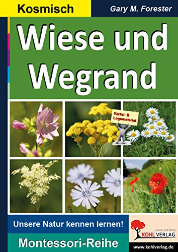 Wiese und Wegrand: 48-teiliger Lesestern (Montessori-Reihe: Lern- und Legematerial)