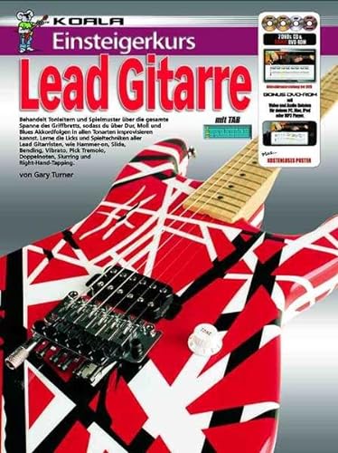 Einsteigerkurs Lead Gitarre (Buch/CD/Doppel-DVD/Poster)