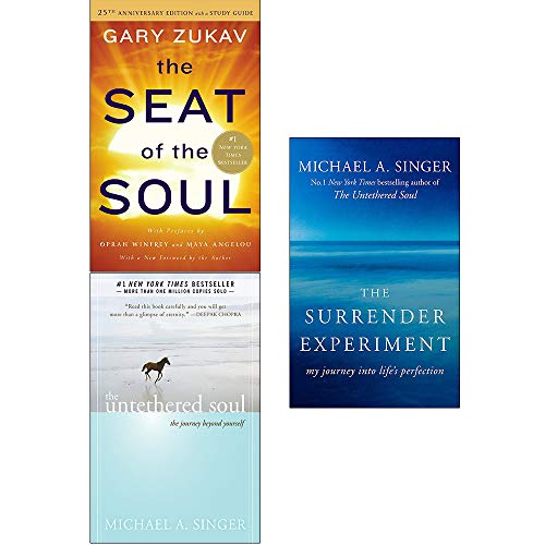 The Seat of The Soul, Untethered Soul, The Surrender Experiment 3 Books Collection Set