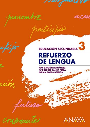 Lengua, 3 ESO. Cuaderno de refuerzo (Cuadernos E.S.O. (51)) von ANAYA EDUCACIÓN