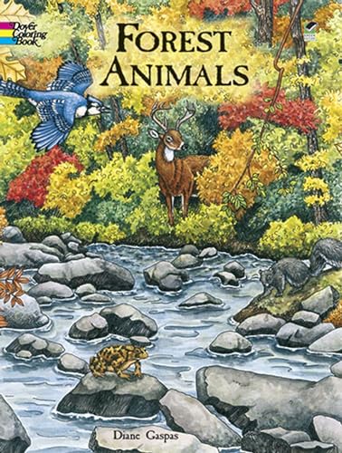 Forest Animals (Dover Animal Coloring Books)