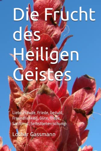 Die Frucht des Heiligen Geistes: Liebe, Freude, Friede, Geduld, Freundlichkeit, Güte, Treue, Sanftmut, Selbstbeherrschung